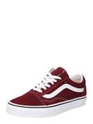 VANS Matalavartiset tennarit 'Old Skool'  tummanpunainen / valkoinen