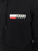 JACK & JONES Collegepaita  punainen / musta / valkoinen