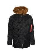 ALPHA INDUSTRIES Talvitakki 'N3B VF 59'  musta