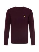 Lyle & Scott Neulepaita  burgundin punainen