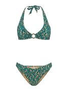 Shiwi Bikini 'CARO'  beige / sininen / jade