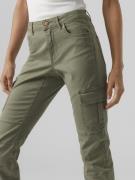 VERO MODA Cargofarkut 'VMIvy'  khaki