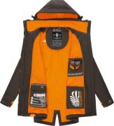 MARIKOO Toiminnallinen takki 'Soulinaa'  ruskea / oranssi