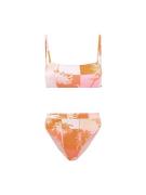 Shiwi Bikini 'Lola'  kitti / oranssi / vaalea pinkki / valkoinen