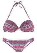 s.Oliver Bikini  petrooli / marjat / neonpinkki / vaalea pinkki / valk...