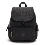 KIPLING Reppu 'City Pack'  tummanruskea / offwhite