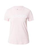 ADIDAS SPORTSWEAR Toiminnallinen paita 'Essentials'  roosa / valkoinen