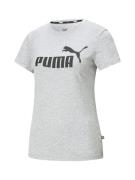 PUMA Toiminnallinen paita 'Essential Logo Tee'  meleerattu harmaa / mu...