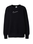 Nike Sportswear Collegepaita 'PHNX FLC'  musta / valkoinen