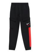 Nike Sportswear Housut 'AIR'  punainen / musta / valkoinen