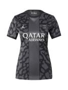 NIKE Toiminnallinen paita  antrasiitti / musta / valkoinen