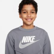Nike Sportswear Juoksupuku  harmaa / vaaleanharmaa / valkoinen
