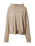 UNDER ARMOUR Urheilullinen collegepaita 'Rival'  beige / valkoinen