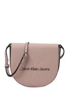 Calvin Klein Jeans Olkalaukku  roosa / musta