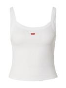 LEVI'S ® Toppi 'Essential Sporty Rib Tank'  punainen / valkoinen