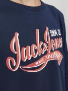 Jack & Jones Junior Paita  sininen / oranssi / valkoinen