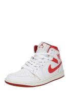 Jordan Korkeavartiset tennarit 'Air Jordan 1'  punainen / valkoinen