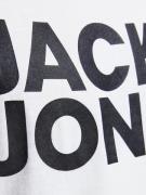 JACK & JONES Paita  musta / valkoinen