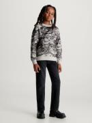 Calvin Klein Jeans Neulepaita  harmaa / musta