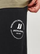 Jack & Jones Plus Housut 'Gordon'  musta / valkoinen