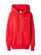 Nike Sportswear Collegetakki 'PHNX FLC'  punainen / offwhite