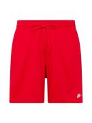 Nike Sportswear Housut 'Club'  punainen