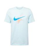 Nike Sportswear Paita 'SWOOSH'  sininen / vaaleansininen / oranssi