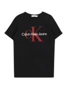 Calvin Klein Jeans Paita  punainen / musta / valkoinen