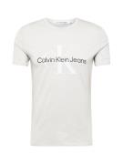 Calvin Klein Jeans Paita  beigenharmaa / musta / offwhite