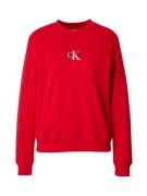 Calvin Klein Jeans Collegepaita  punainen / musta / valkoinen