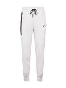 Nike Sportswear Housut 'Tech Fleece'  meleerattu harmaa / musta