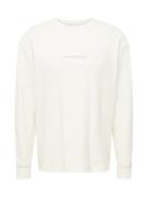 Calvin Klein Jeans Paita  tummabeige / valkoinen / luonnonvalkoinen