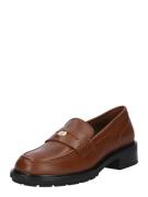 TOMMY HILFIGER Loafer  ruskea / kulta