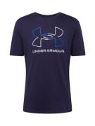 UNDER ARMOUR Toiminnallinen paita 'Foundation'  sininen / laivastonsin...