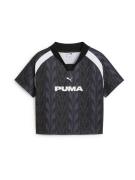 PUMA Paita 'FOOTBALL'  laivastonsininen / musta / offwhite