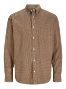 JACK & JONES Paita 'BROOK'  beige / ruskea