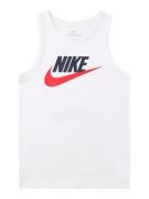 Nike Sportswear Paita 'ESSNTL HBR'  punainen / musta / valkoinen