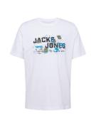 JACK & JONES Paita 'JCOoutdoor'  taivaansininen / vihreä / musta / val...