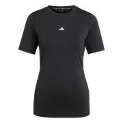 ADIDAS PERFORMANCE Toiminnallinen paita  musta / valkoinen