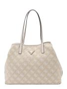 GUESS Ostoskassi 'Vikky II'  beige / valkoinen