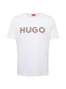 HUGO Paita 'Dulivio_U243'  beige / hiekka / musta / valkoinen