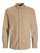 JACK & JONES Paita  tummabeige