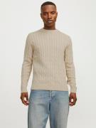 JACK & JONES Neulepaita 'Ross'  ecru