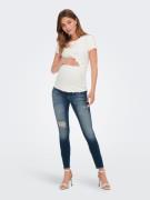 Only Maternity Farkut 'Blush'  sininen denim