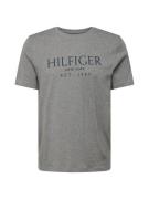 TOMMY HILFIGER Paita  tummansininen / harmaa