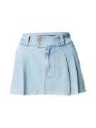 HOLLISTER Hame 'APAC DENIM LR MICRO PLEATED MINI'  sininen