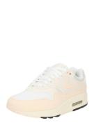 Nike Sportswear Matalavartiset tennarit 'Air Max 1 '87'  nude / valkoi...