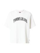 Tommy Jeans Paita 'STARDUST'  musta / valkoinen