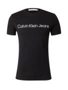 Calvin Klein Jeans Paita  musta / valkoinen