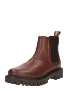 TOMMY HILFIGER Chelsea-bootsit  tummanruskea